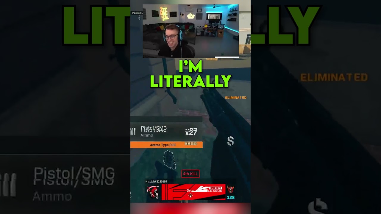 I pranked NRG JoeWo with his hotmic #shorts