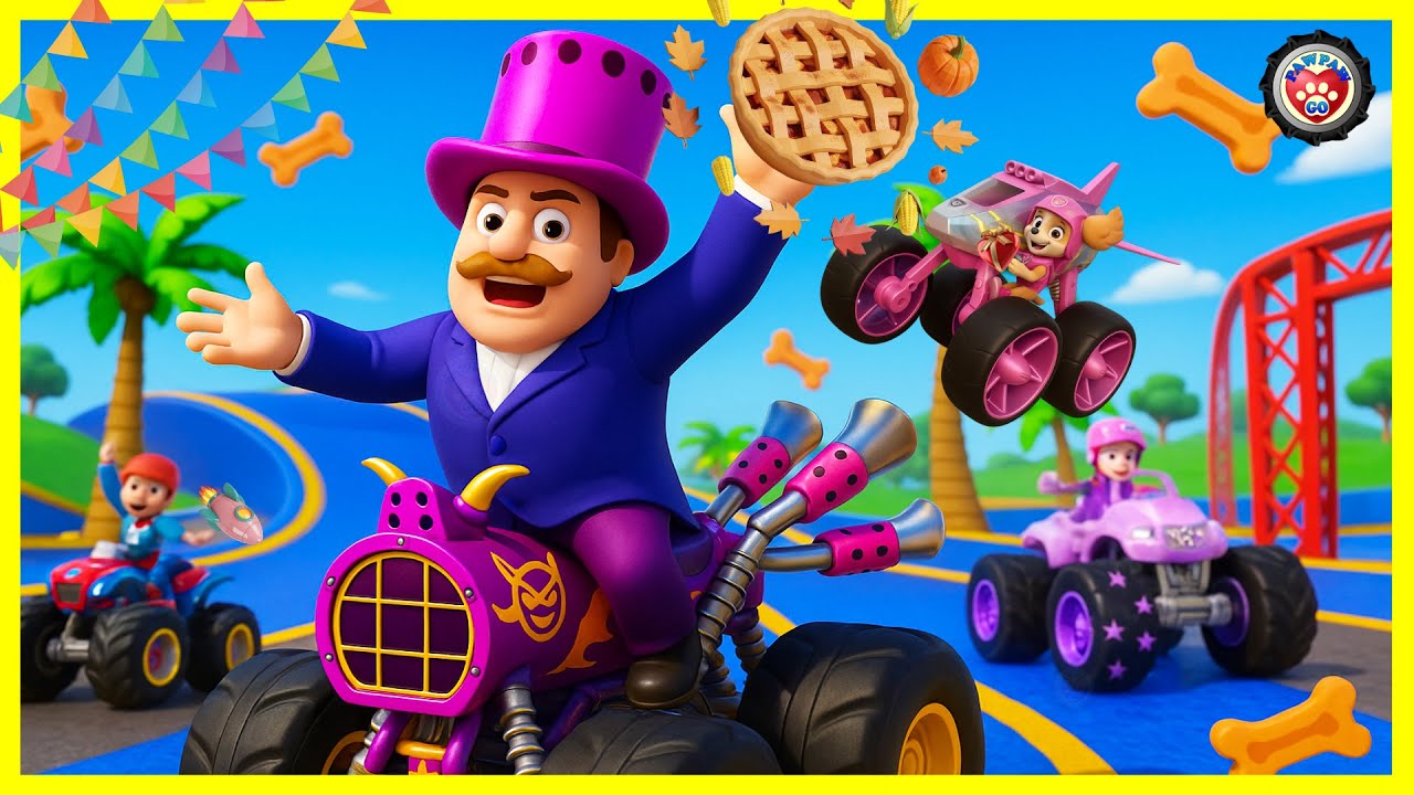 New Racer Unlocked: Mayor Humdinger! PAW Patrol Rescue Wheels Racing Fun!