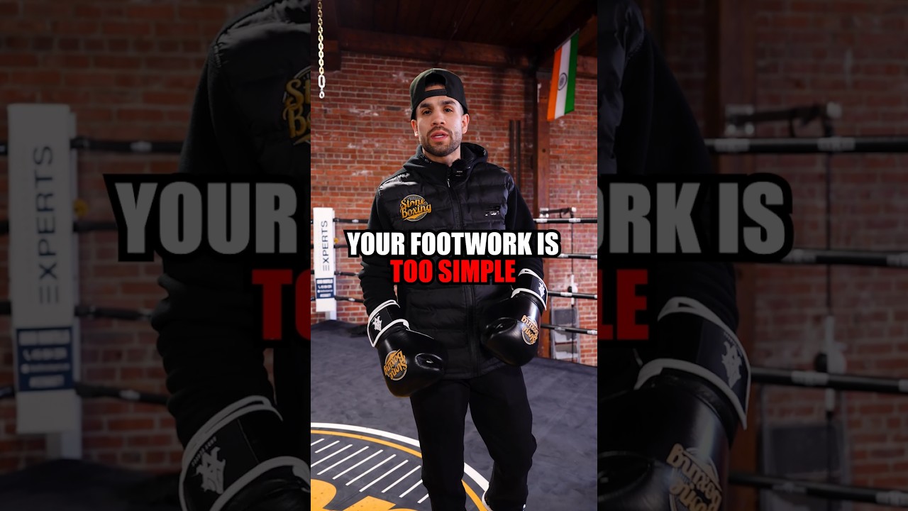 Ваша работа ног слишком проста 👀 #youtubeshorts #footwork #boxing #strategy
