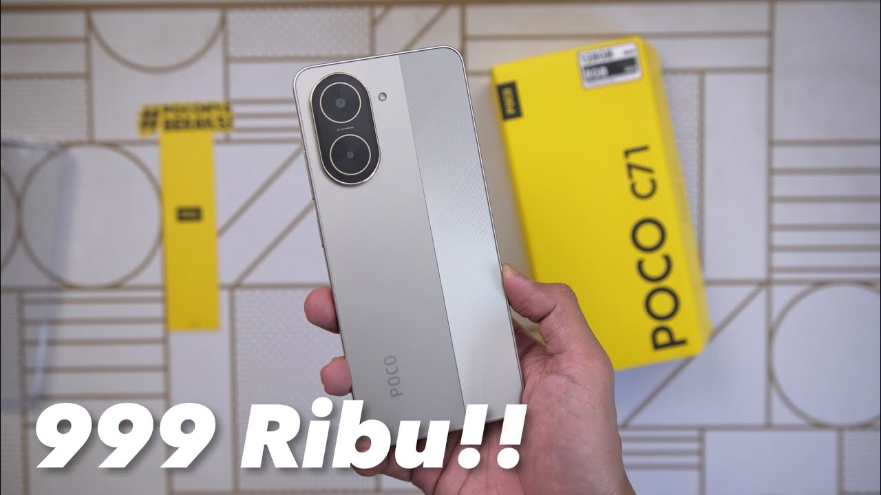 999 RIBU Pake SOC yang Baru Nih! Poco C71 Unboxing