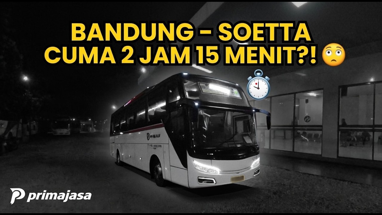 TERBUKTI! Bandung ke Bandara Soetta 2 Jam 15 Menit Naik Primajasa 🔥 Secepat Ini?