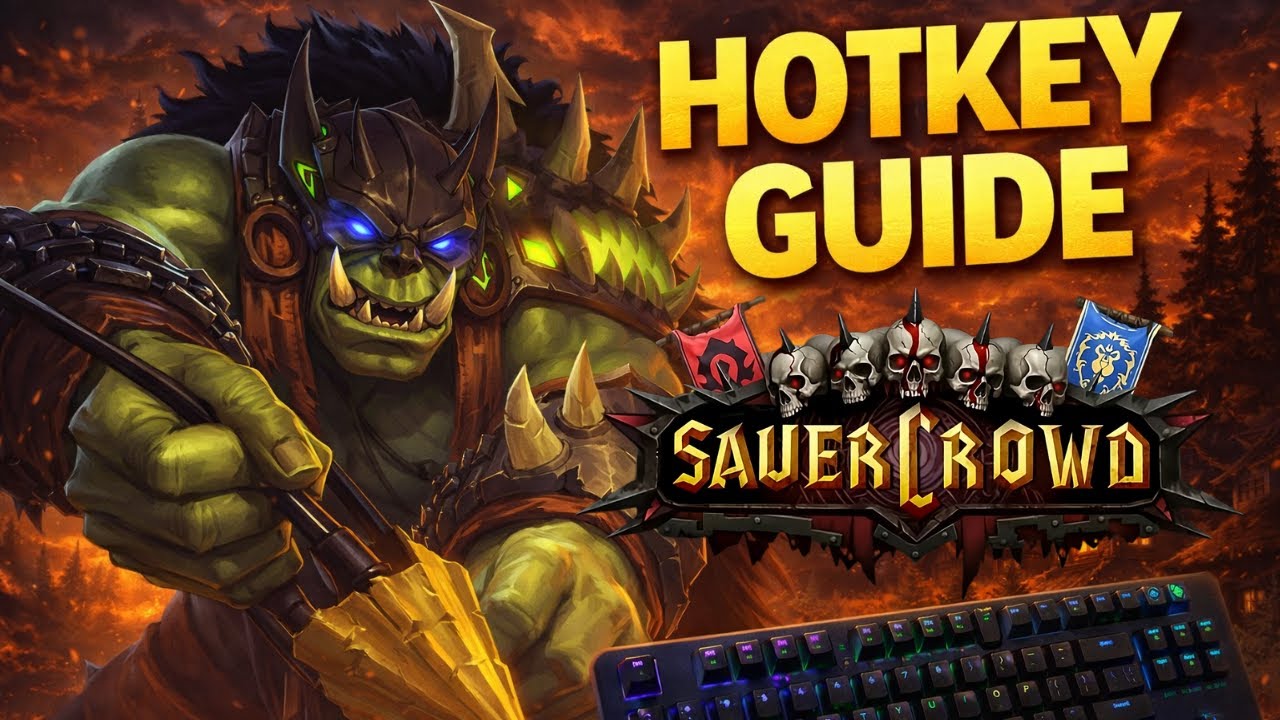 DIE BESTEN HOTKEYS FÜR HARDCORE WOW! Komplettes Setting erklärt | Sauercrowd x Crowdsalat