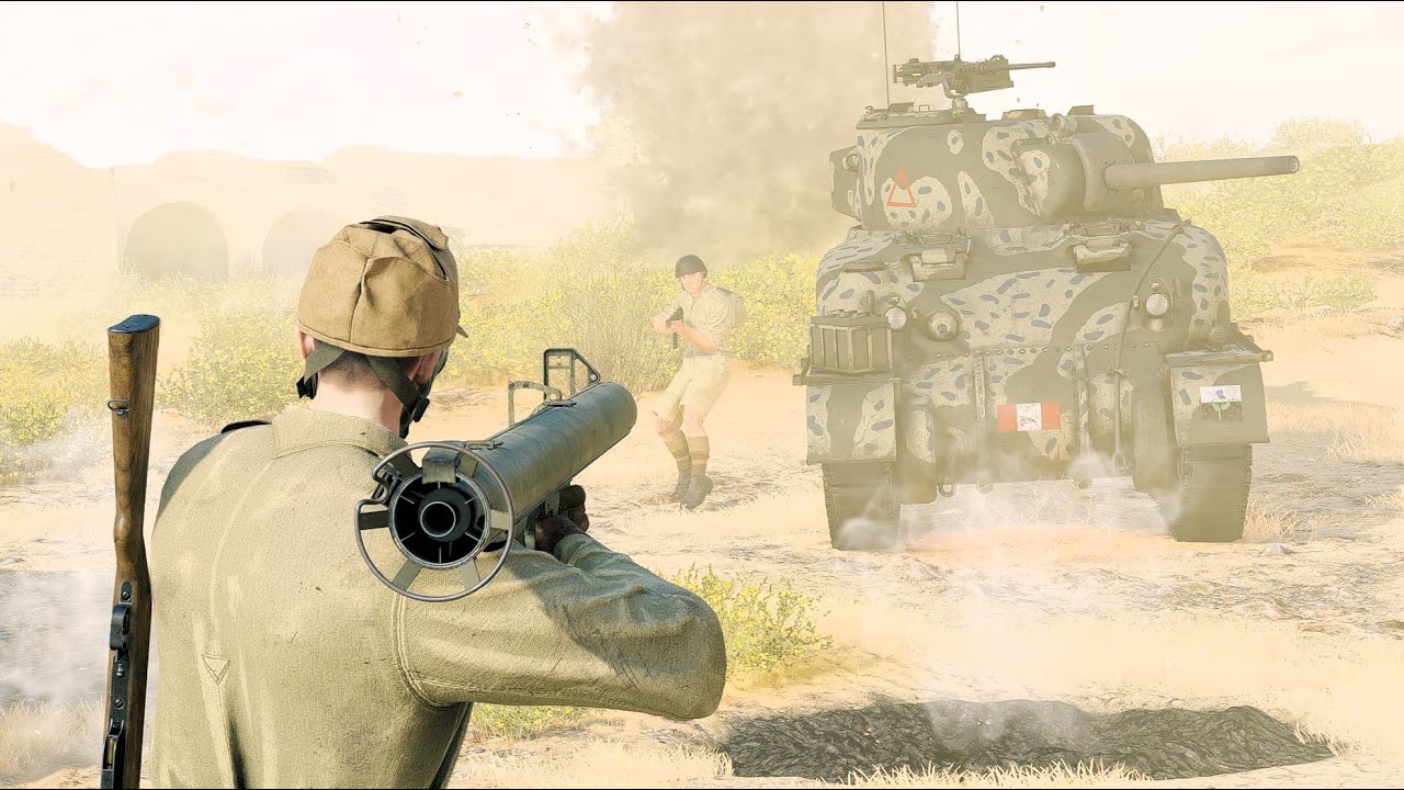 Axis vs Allies - Oasis South - Battle of Tunisia | Enlisted Gameplay