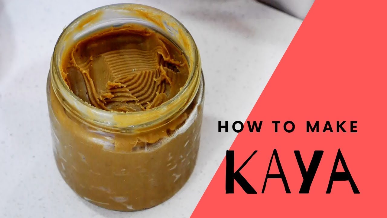 How to Make KAYA - Malaysian Coconut Jam