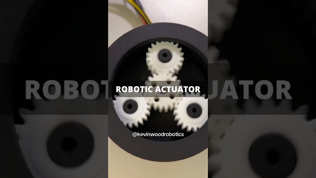 3D Printed Planetary Gearbox WITHOUT BEARINGS for DIY Robotic Actuators #pcbway