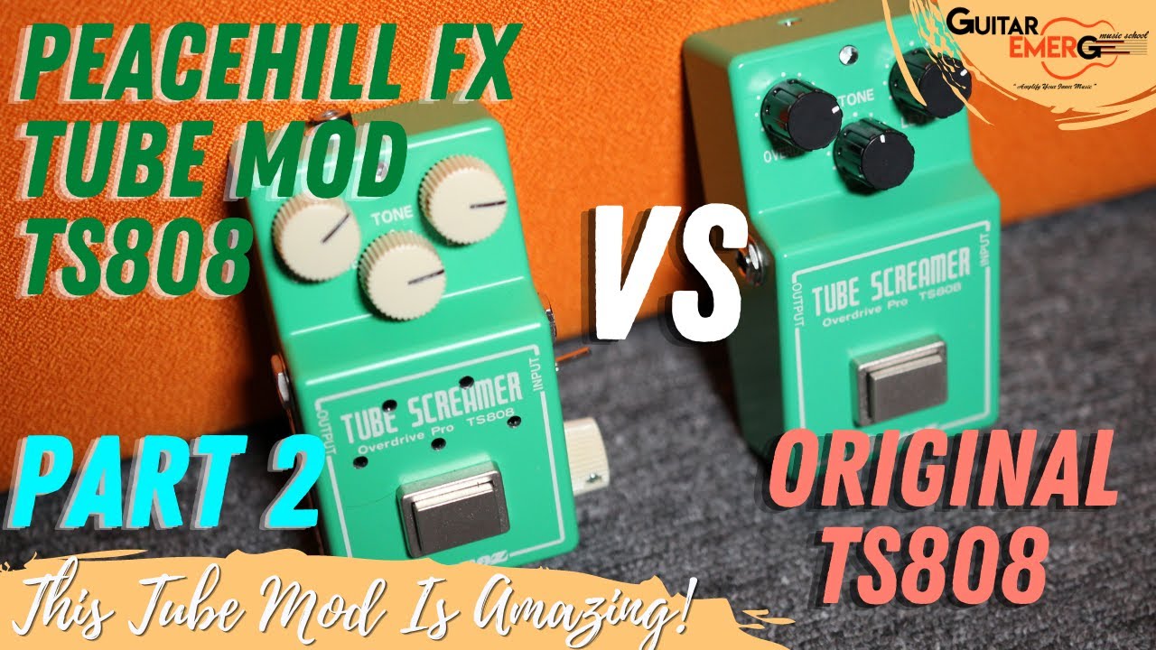 Ibanez TS808 (Original VS Peace Hill FX Tube Mod Part 2)