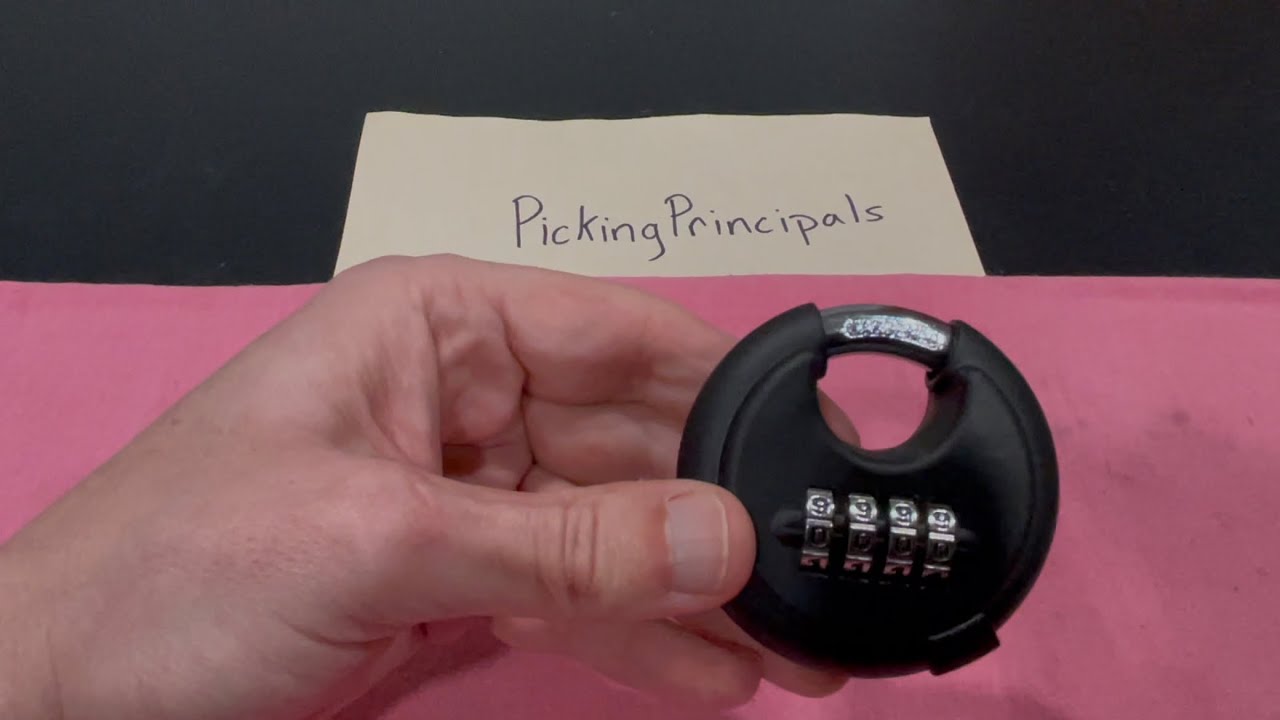 [145] Combination Disk Lock Decoded