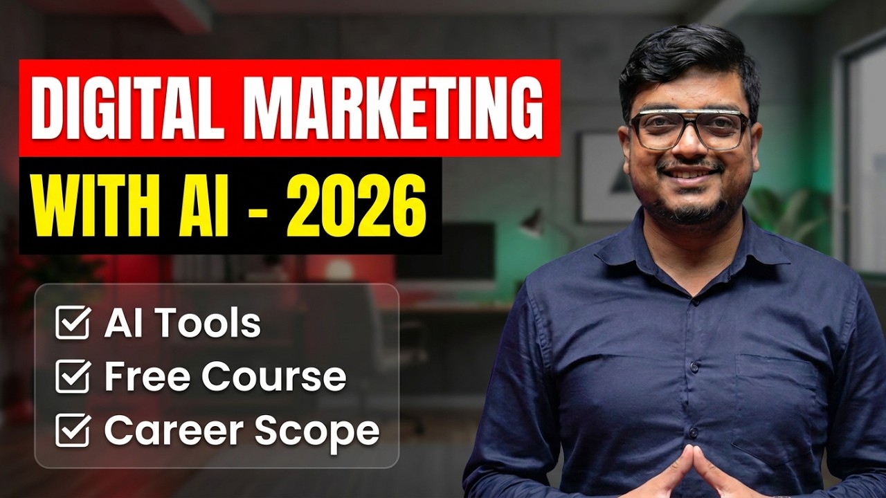 Digital Marketing with AI: Future of Marketing in 2026 (Free Course Introduction)