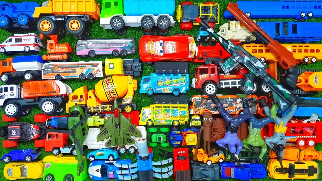 Mobil Mobilan Truk Oleng, Mobil Balap, Kereta Api Thomas, Mobil Truk Tronton, Mobil Truk Molen 6