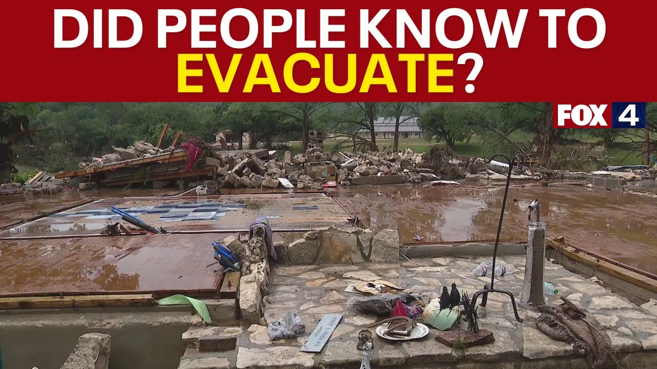 Texas Flooding: Were warnings sent when the flood began?