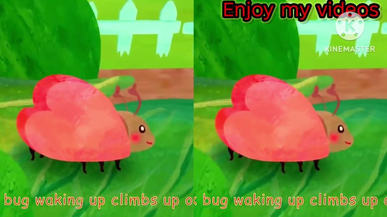 One pink bugs 🐞 stretches in the morning light ||Sponsored By Gamavasion Csupo Effects
