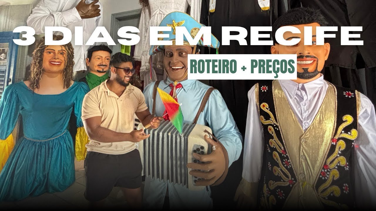 RECIFE O QUE FAZER: Roteiro completo de 3 dias  por Recife, Porto de galinhas, praia de Carneiros