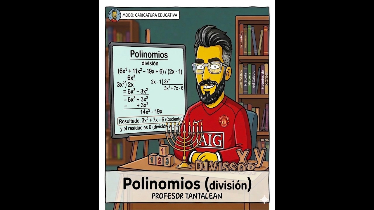 7.- División de polinomios