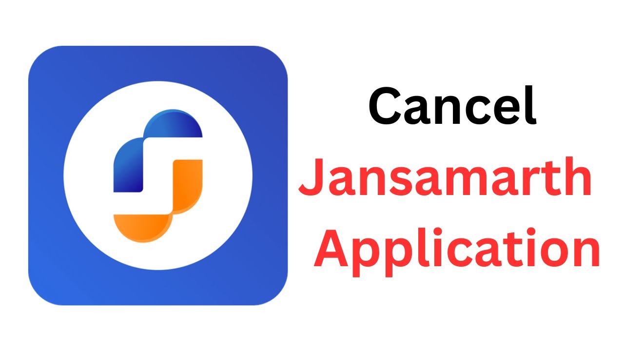 How to Easly cancel Jansamarth application 2026 (Step by step)