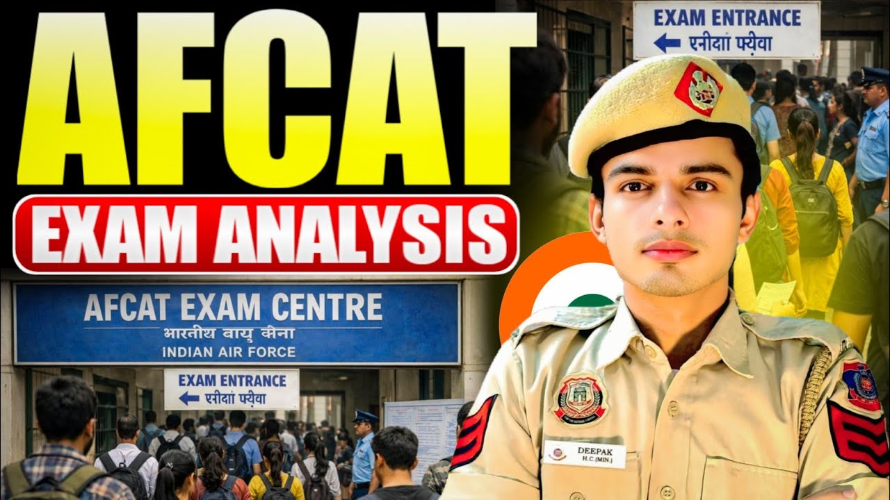 AFCAT 01-2026 full exam Review