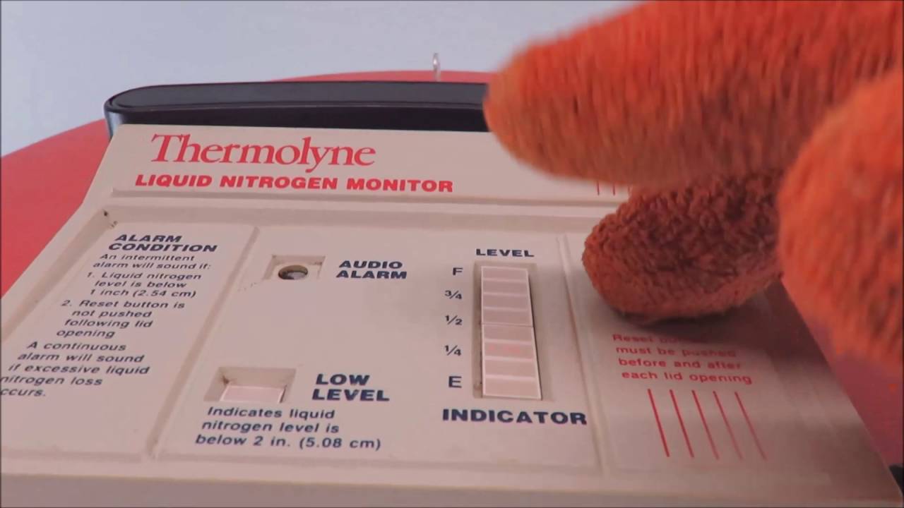 Thermo Locator Jr Liquid Nitrogen Dewar