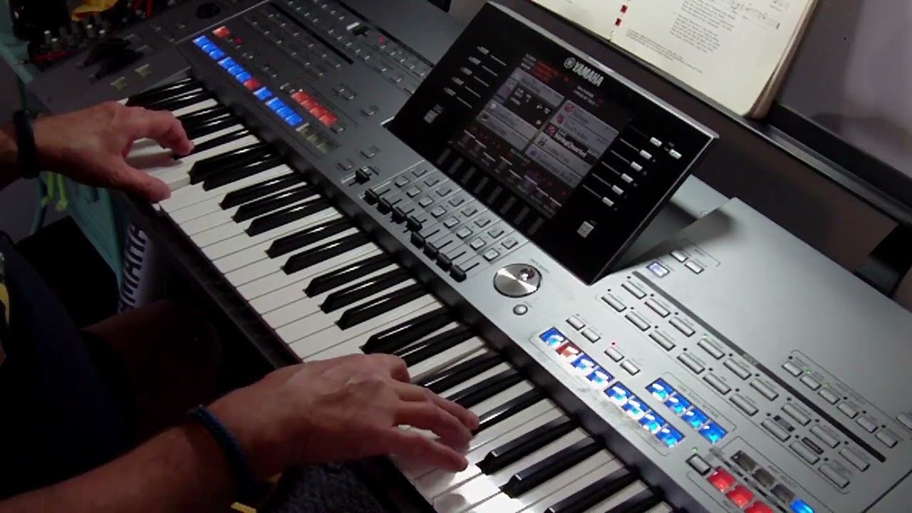 (The) First Time Ever I Saw Your Face (Cover) - Yamaha Tyros 5