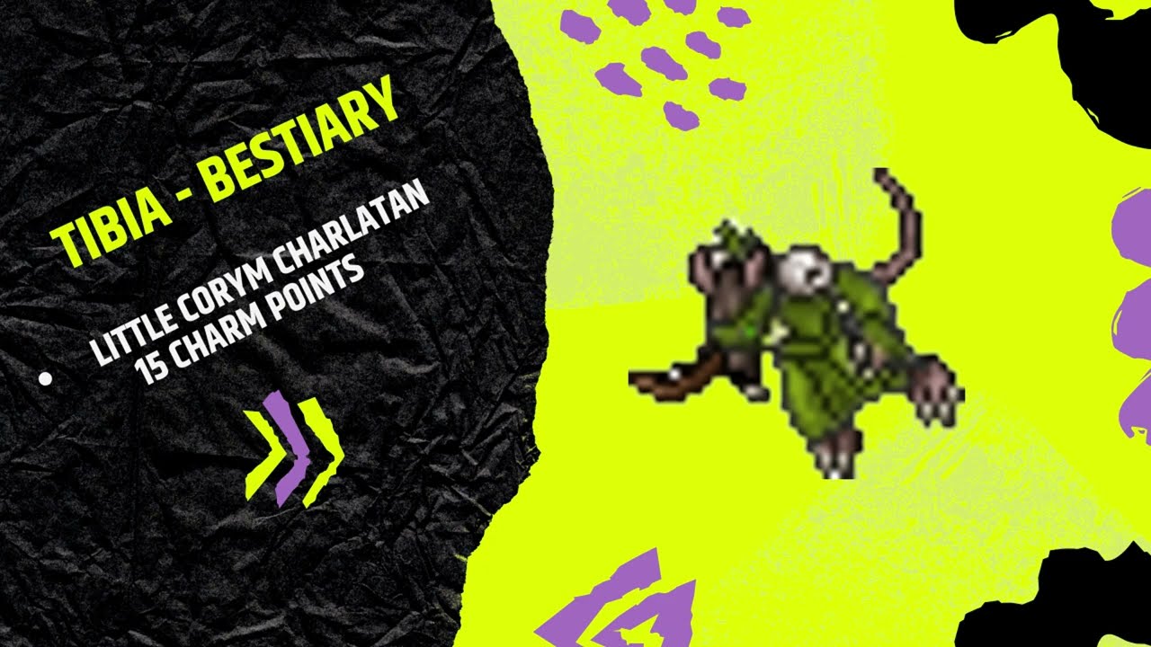 Tibia - Bestiary - Little Corym Charlatan