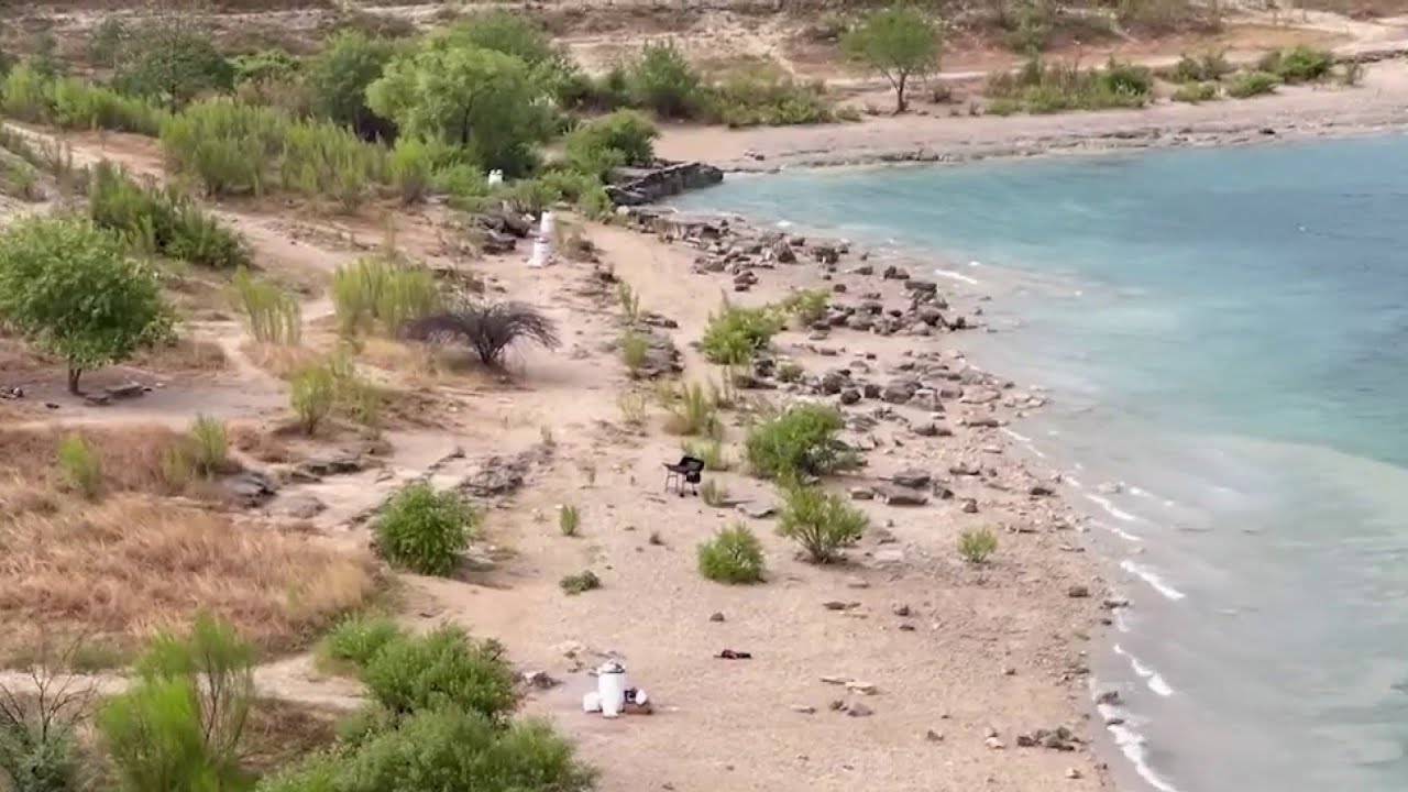 Large crowds creating problems at Canyon Lake