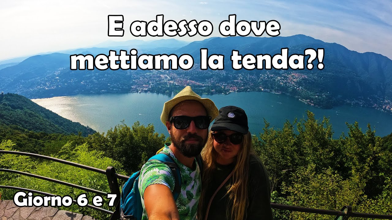 Bellagio e Como in campeggio libero