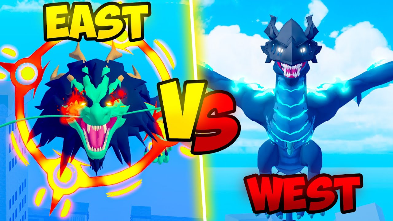 QUEL EST LE MEILLEUR DRAGON ! (east vs west)