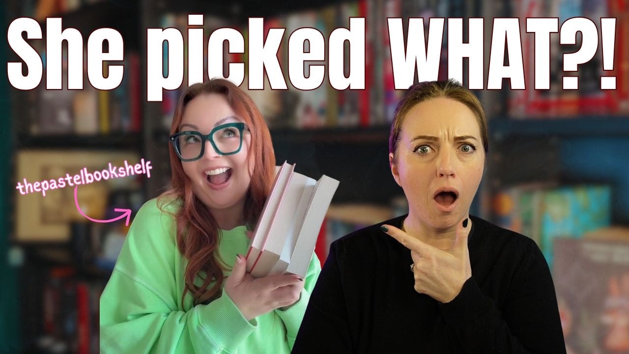 I let my pal pick my THRILLER TBR&hellip;did I regret it? 👀 Book swap & reading vlog 💀