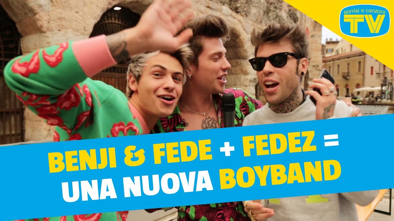 Benji & Fede con Fedez: «Facciamo una boyband insieme»