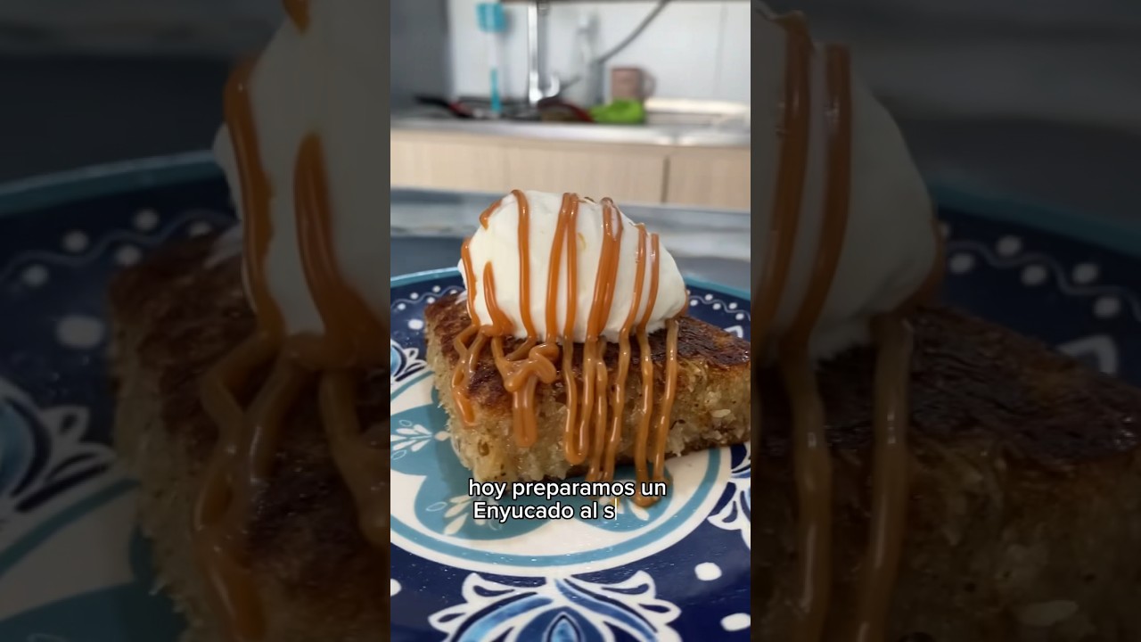 Postre Enyucado 🥮🔥 #postres #colombia #barranquilla #shorts #caribe