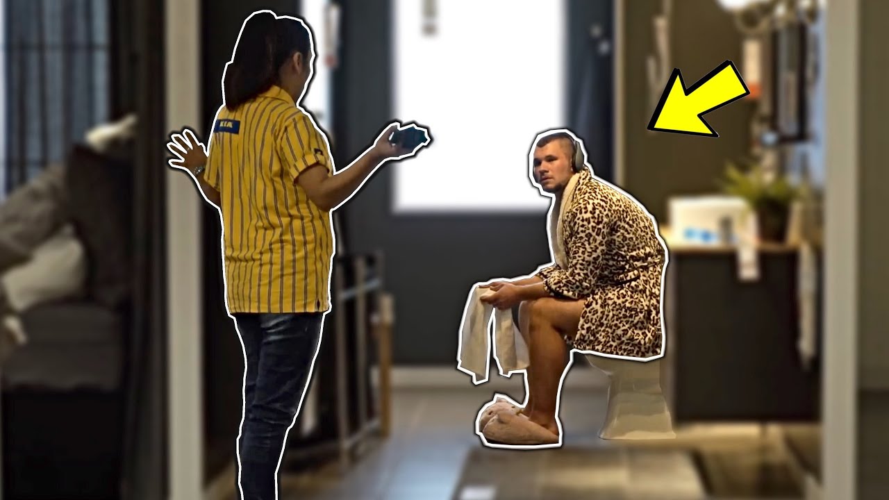 Feeling At Home In IKEA Prank!
