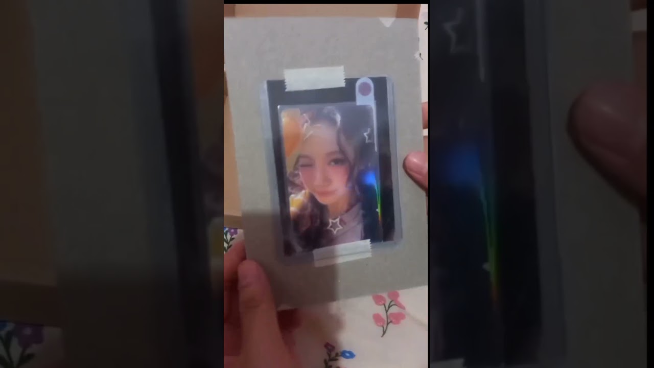 Unboxing pc Ningning Aespa #unboxing #ningning #닝닝 #aespa #에스파 #photocard #pc #song #whiplash #kpop