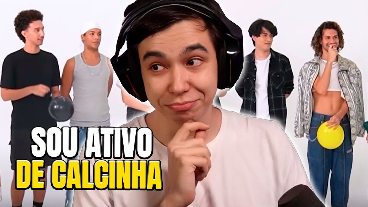 QUASE DEU BRIGA POR HOMEM | REACT ESTOURE O BALÃO SÓ DE GAYS