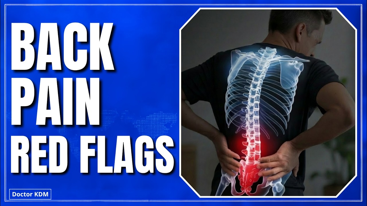 7 Red Flags for Back Pain You Should NEVER Ignore