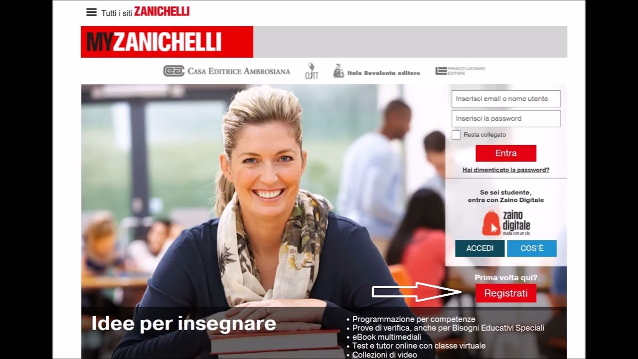 Tutoriali libri digitali Zanichelli Scuola