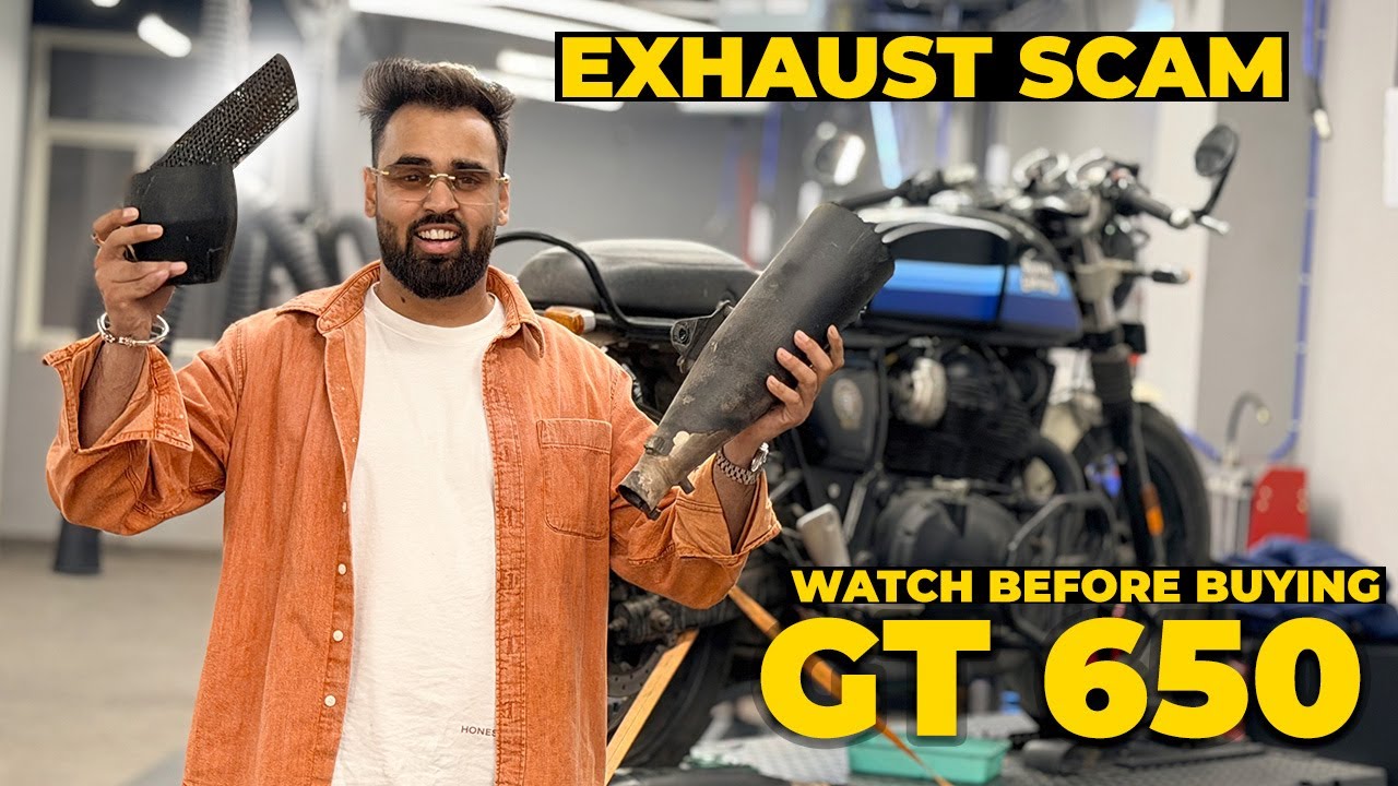 GT 650 Me 😳YEH EXHAUST Lagaya toh Engine UDD jayga apki BIKE😡ka