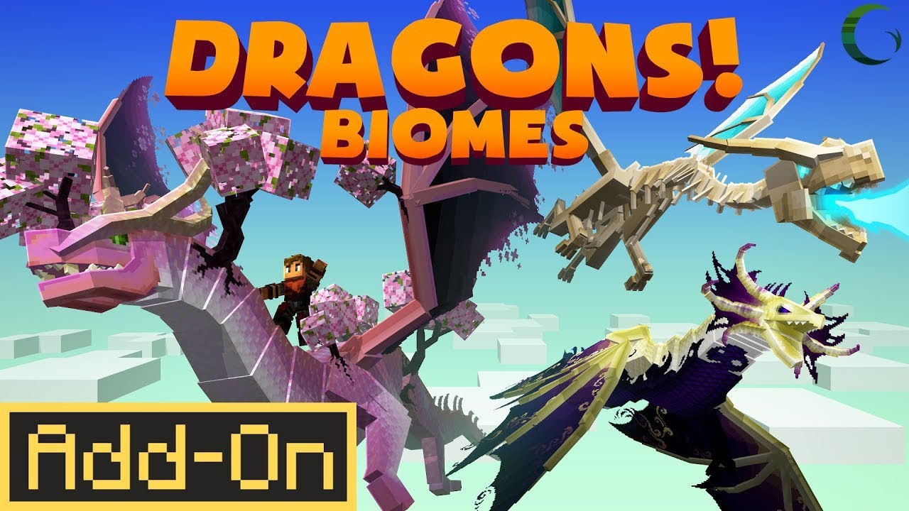 Dragons! Biomes | Minecraft Marketplace Addon | Showcase