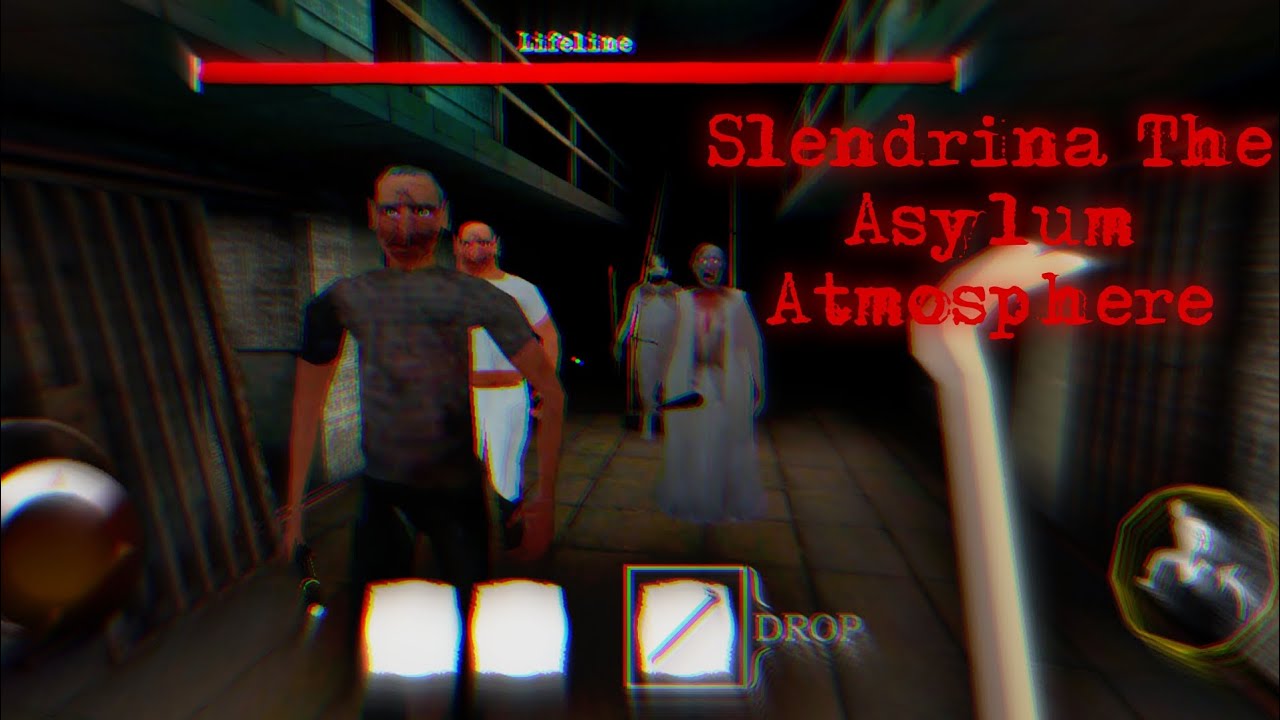 The Twins In Slendrina The Asylum Atmosphere On Normal Mode (Not Win)