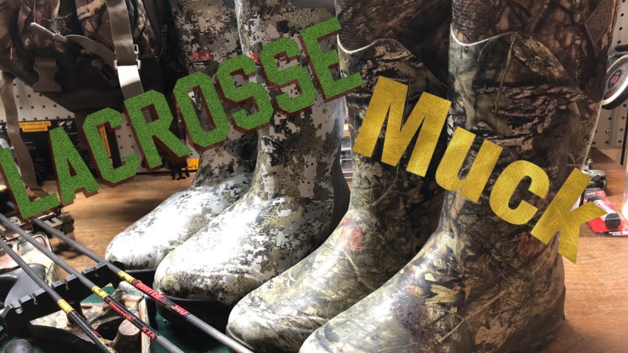 What’s The Best Rubber Hunting Boot? Lacrosse Alpha Burly Pro 1600g or Muck Arctic Ice