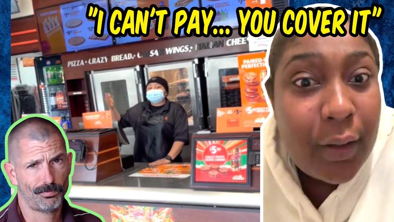 She Got MAD When A Pizza Employee Wouldn't Pay for HER Pizza