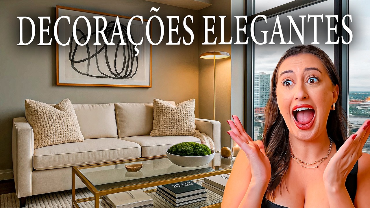 ITENS ELEGANTES PARA SUA SALA DE ESTAR