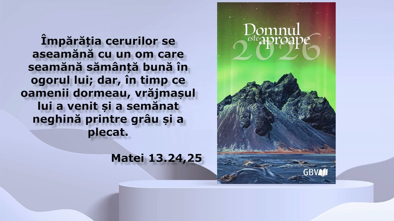 Neghina din Împărăție: Avertismentul pe care creștinii îl ignoră - miercuri, 18 martie