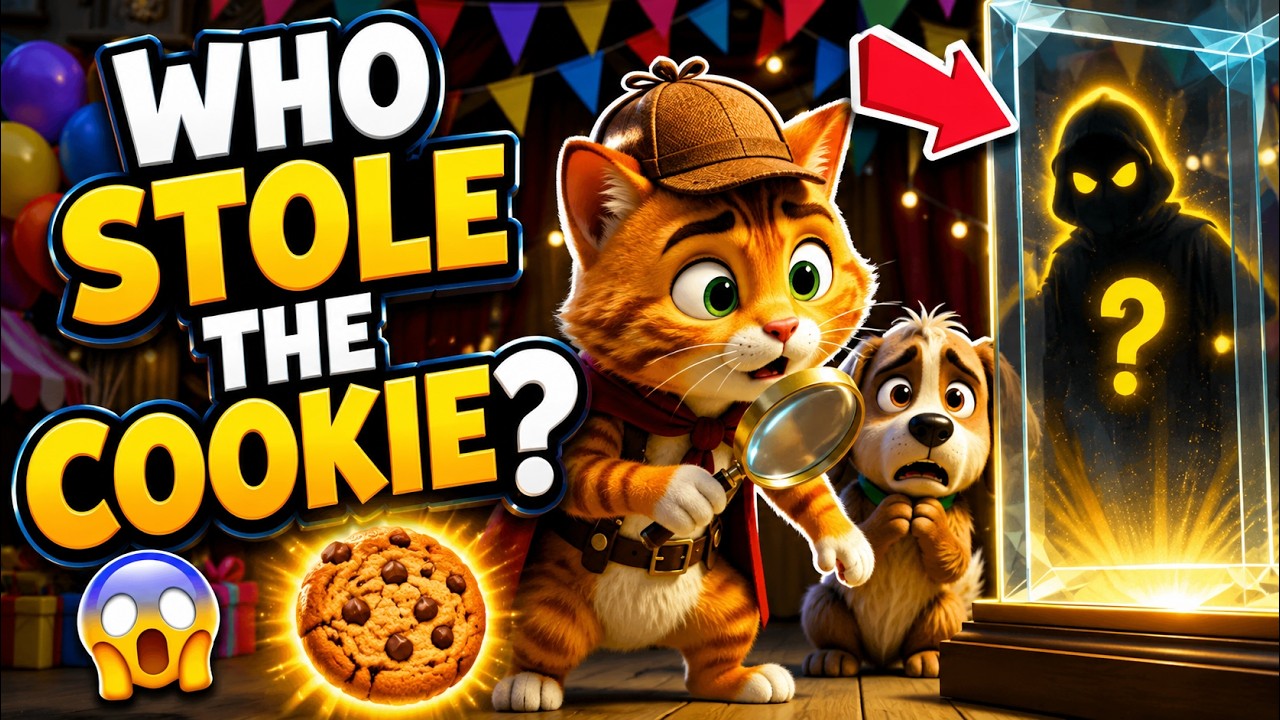 Who Stole the Golden Cookie? 🍪🐱 | Mystery Paws Episode 1