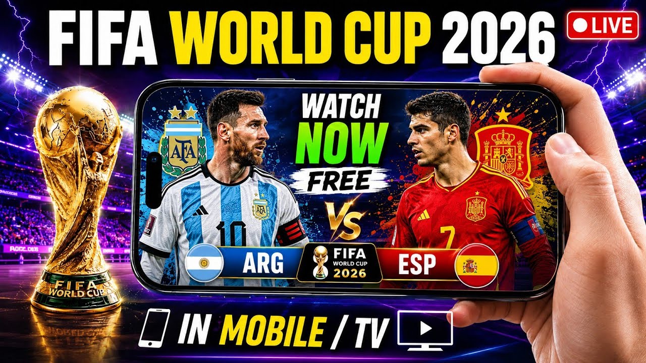 FIFA World Cup 2026 Live Kaise Dekhe Free Mein | How To Watch Fifa World Cup 2026 For Free
