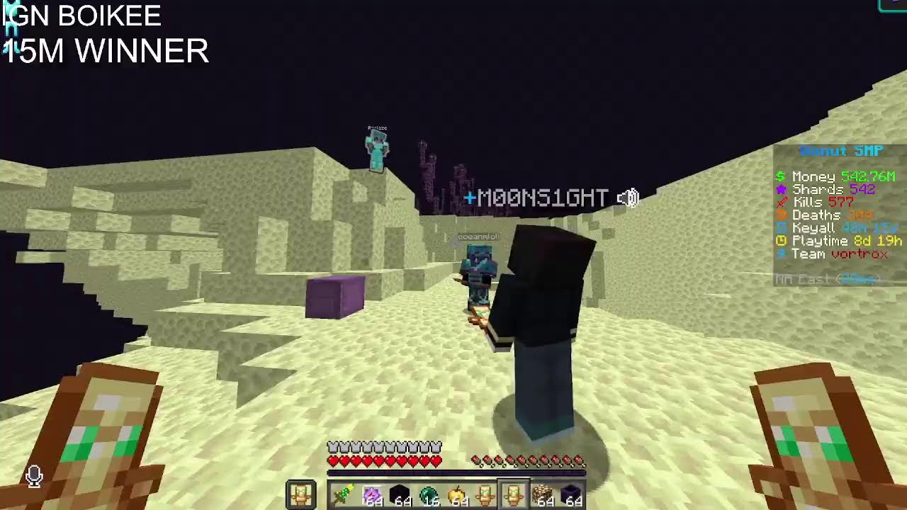 DONUTSMP LIVE MINIGAMES RATING BASES 3M PER | WAGERING | GAMBLING | AND BOUNTIES