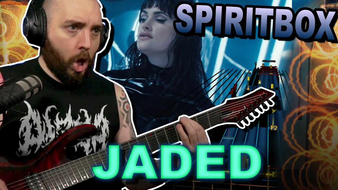 Reaction And FIRST TIME LIVE PLAYTHROUGH! Spiritbox - Jaded | Rocksmith Guitar Cover
