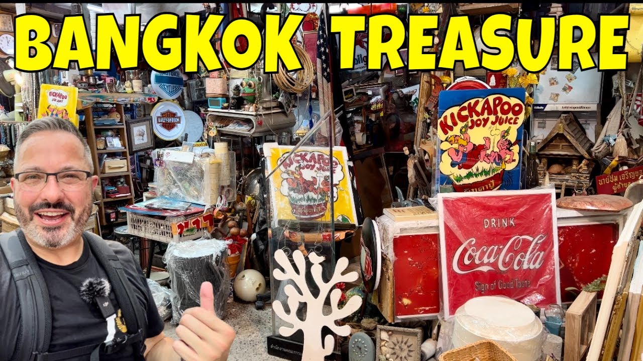Hidden Bangkok Second Hand Market No One Knows About