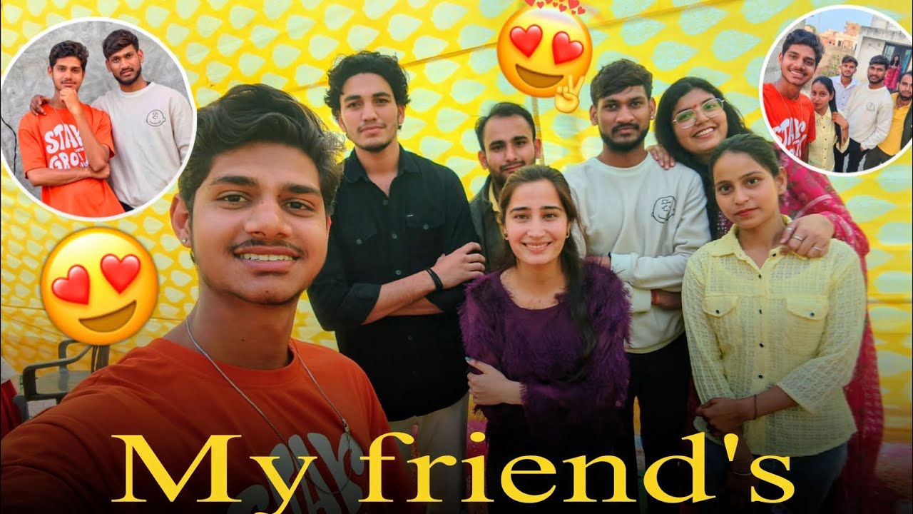 My friends invite in party 😊🫶..