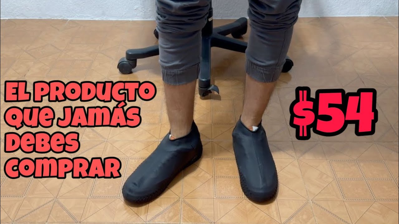Protector de tenis para lluvia - Que no te engañen