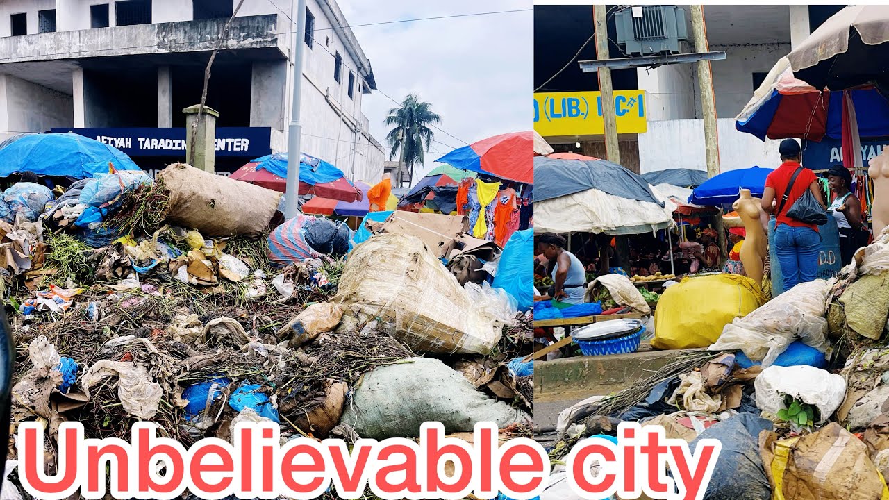 Unbelievable new look of Liberia two biggest market red light and waterside market in 2024