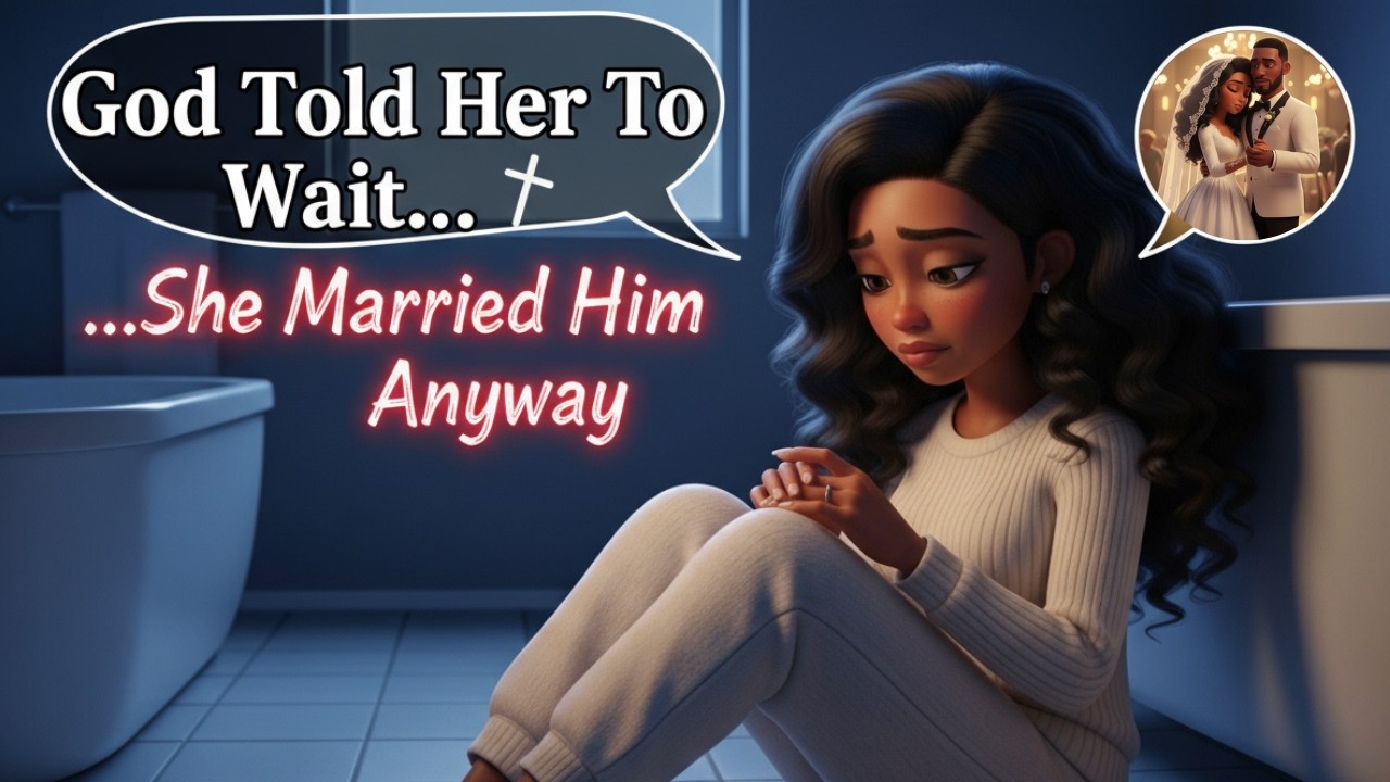 God Told Her to Wait… She Married Him Anyway #ChristianAnimation #Storytime