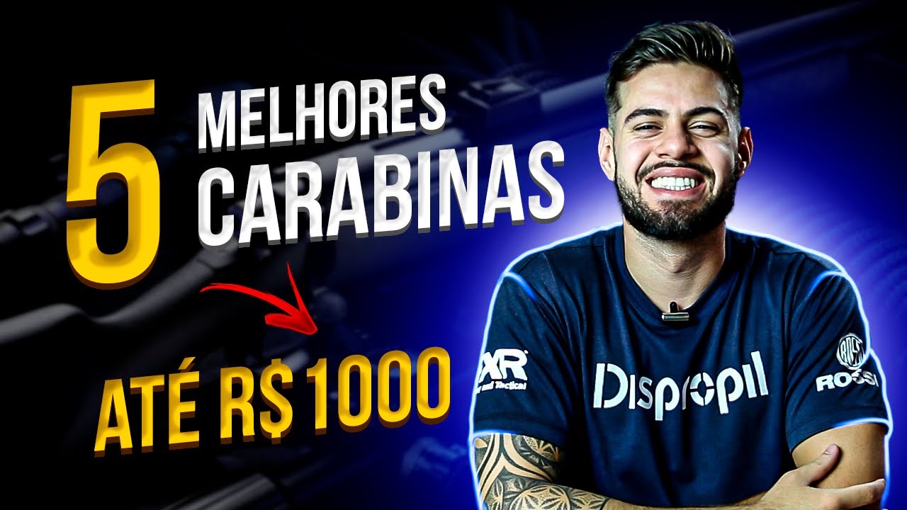 5 Melhores CARABINAS de PRESSÃO até R$1000